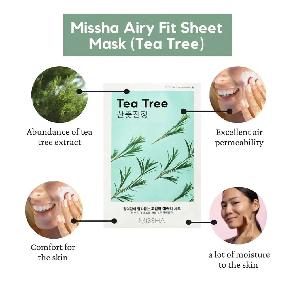 Airy Fit Tea Tree Sheet Mask